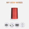 NY-UEW (Nylon) Enamelled Aluminium Wire