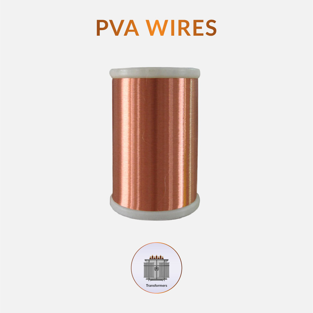 PVA Enamelled Copper Wire