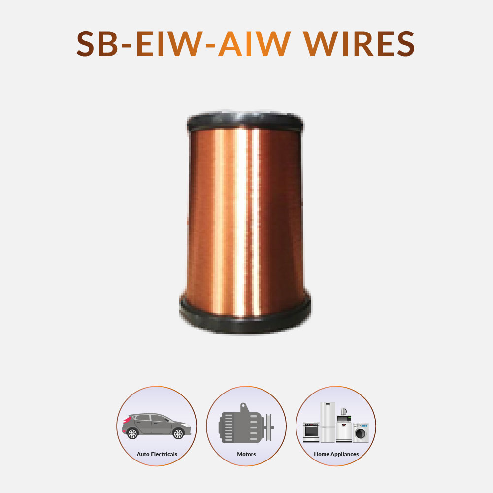 SB-EIW-AIW (Self Bonding) Enamelled Aluminium Wire