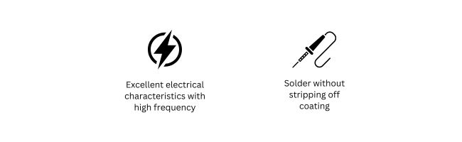 features of PUPEI Solderable Enamelled Copper Wire