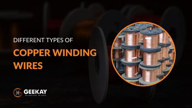 A featured image representing different types of copper winding wires