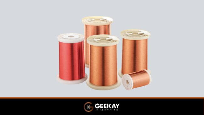 super enamelled copper wire spools